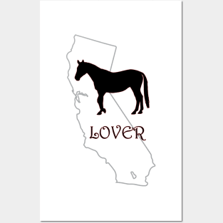 California Horse Lover Gifts Posters and Art